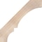 Ekena Millwork 5 1/2"W x 34"D x 34"H Balboa Smooth Knee Brace, Douglas Fir BRC06X34X34BOA00SDF - alternate 2